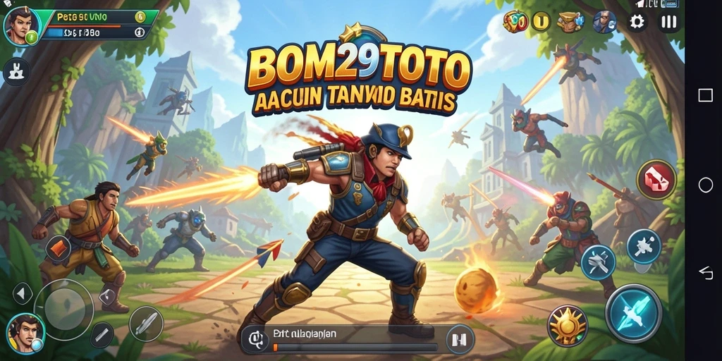 Screenshot dari gameplay BOM29TOTO yang mendebarkan.