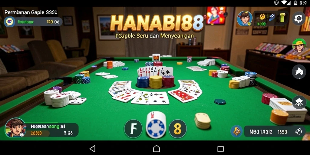 Tampilan gameplay seru dalam HANABI88 yang menggugah semangat bermain.