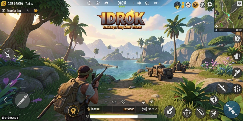 Tampilan gameplay yang menakjubkan di dunia Open World IDROK.