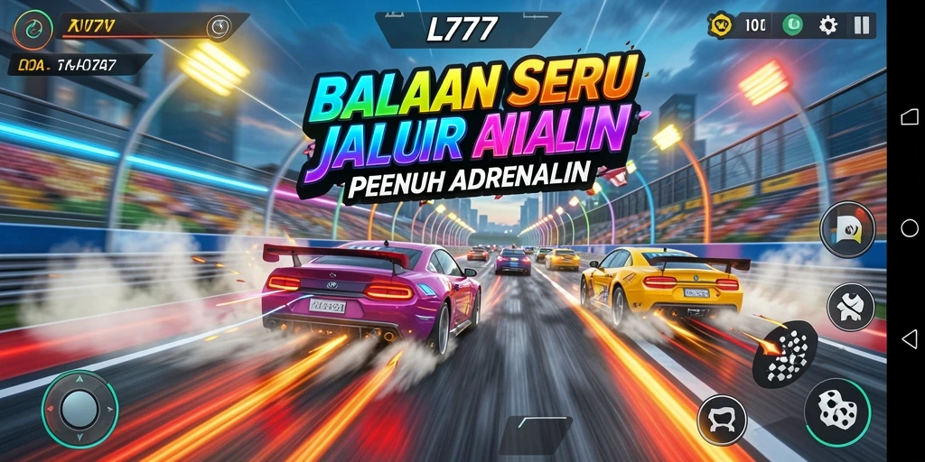 Tampilan gameplay L777 yang intens dan mendebarkan.