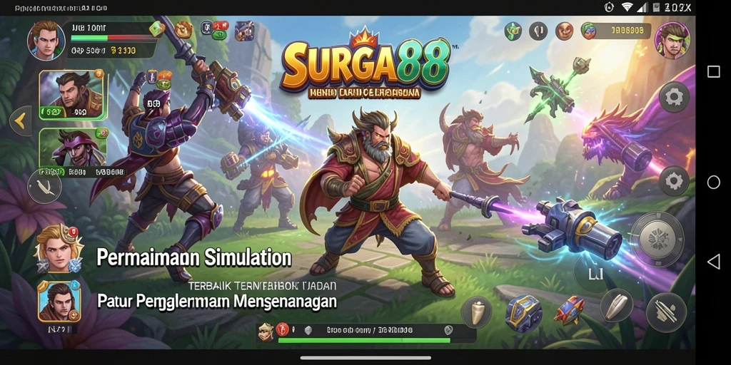 Tampilan menarik dari gameplay SURGA88 yang memukau.