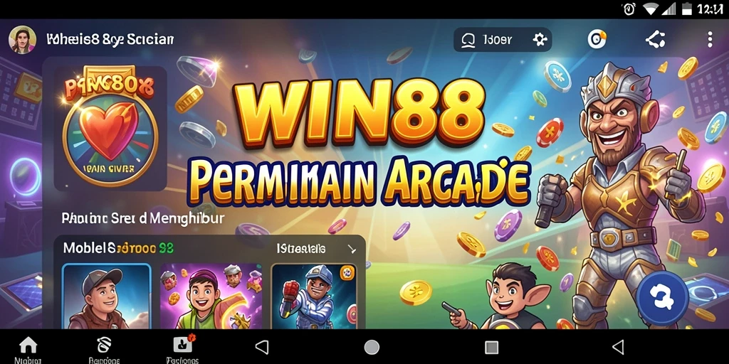 Tampilan gameplay seru dan menantang di WIN88.